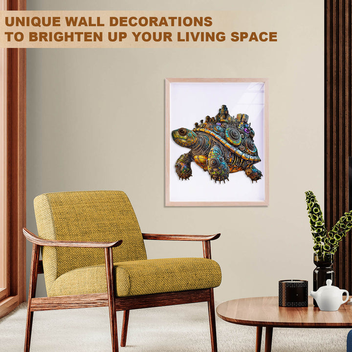 Metallic Beast Wooden Jigsaw Puzzle