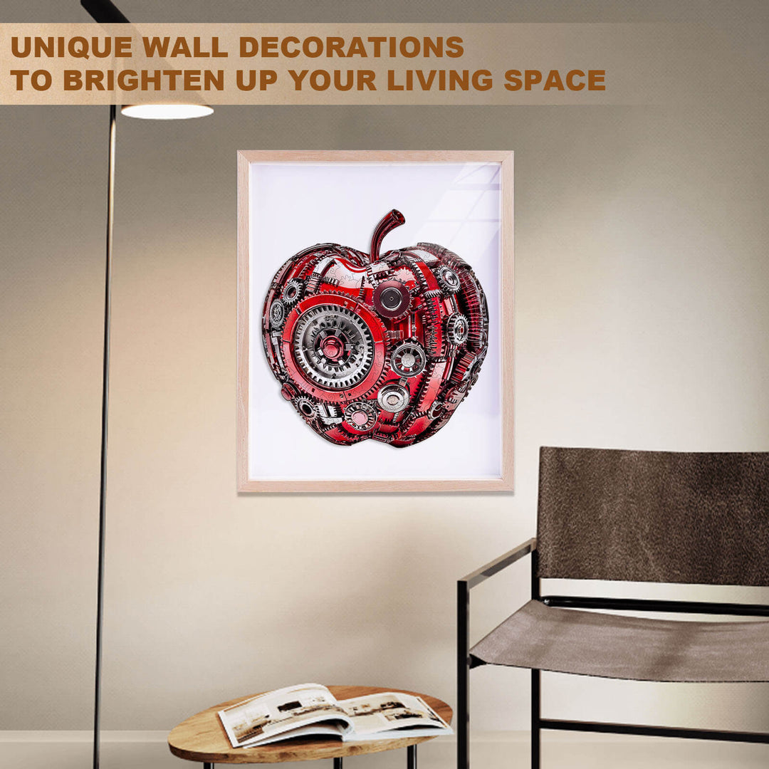 Cyber Apple Wooden Jigsaw Puzzle