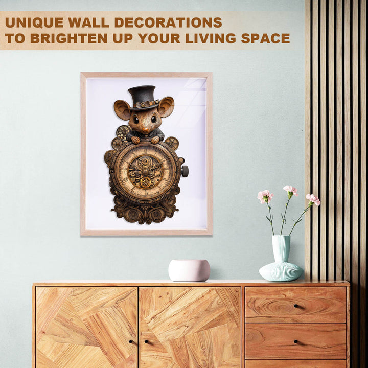 Mechanical mouse Wooden Jigsaw Puzzle