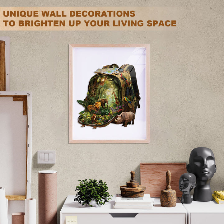 Rainforest Quest Wooden Jigsaw Puzzle