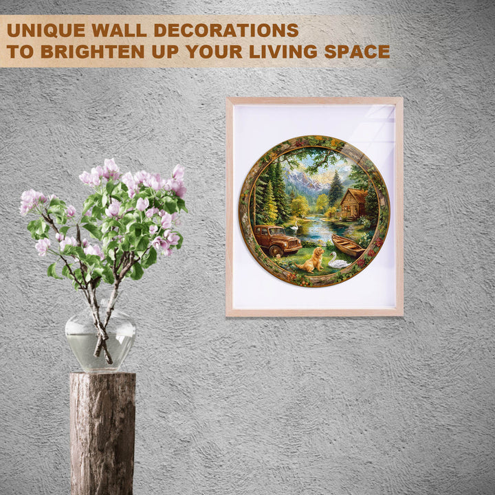 Lakeside Melody Wooden Jigsaw Puzzle