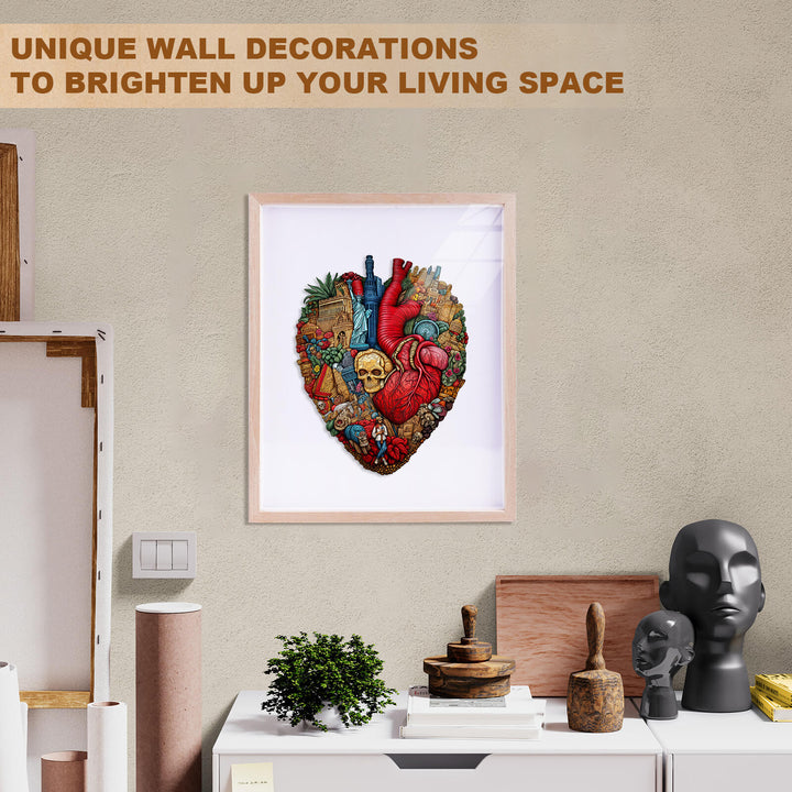 Heart of the City Wooden Jigsaw Puzzle