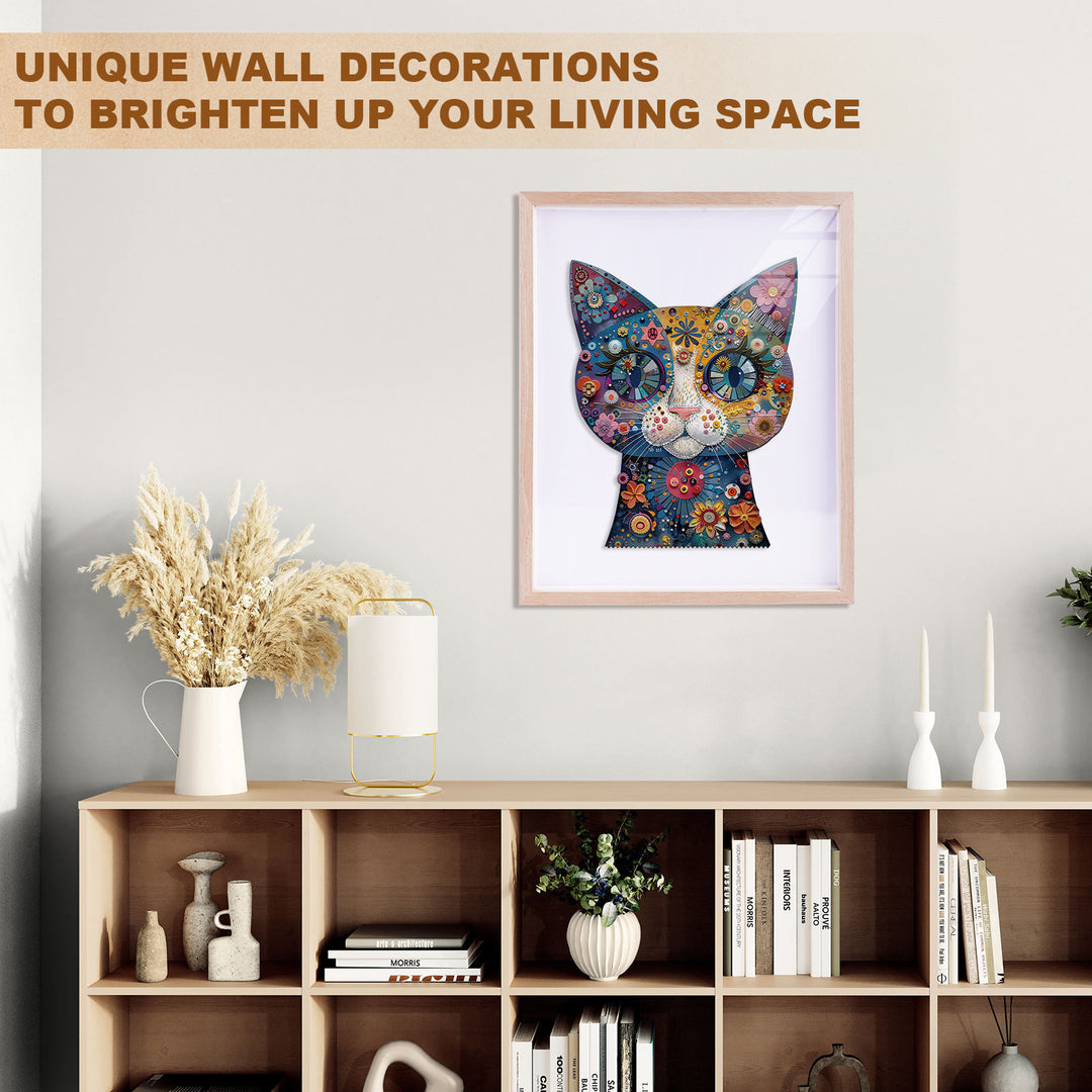 Gemstone Gaze Wooden Jigsaw Puzzle