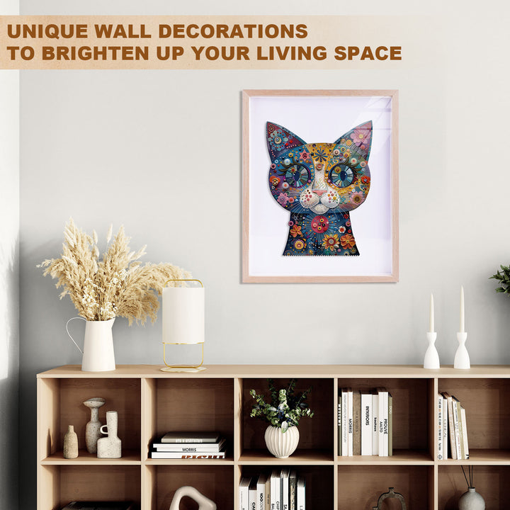 Gemstone Gaze Wooden Jigsaw Puzzle