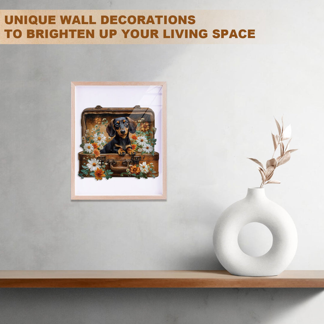 Puppy's Adventure Wooden Jigsaw Puzzle