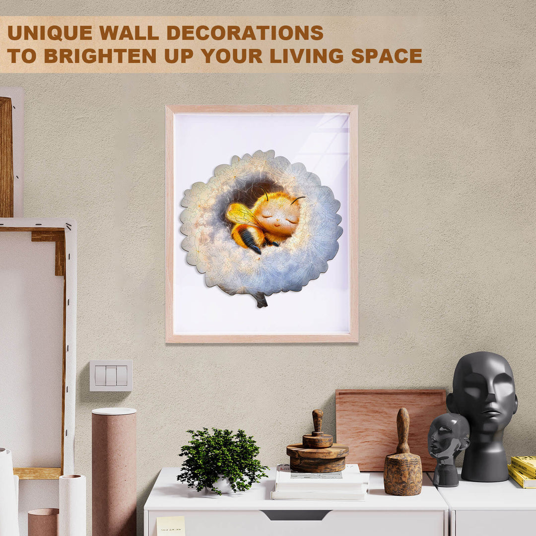 Dandelion Dreamer Wooden Jigsaw Puzzle