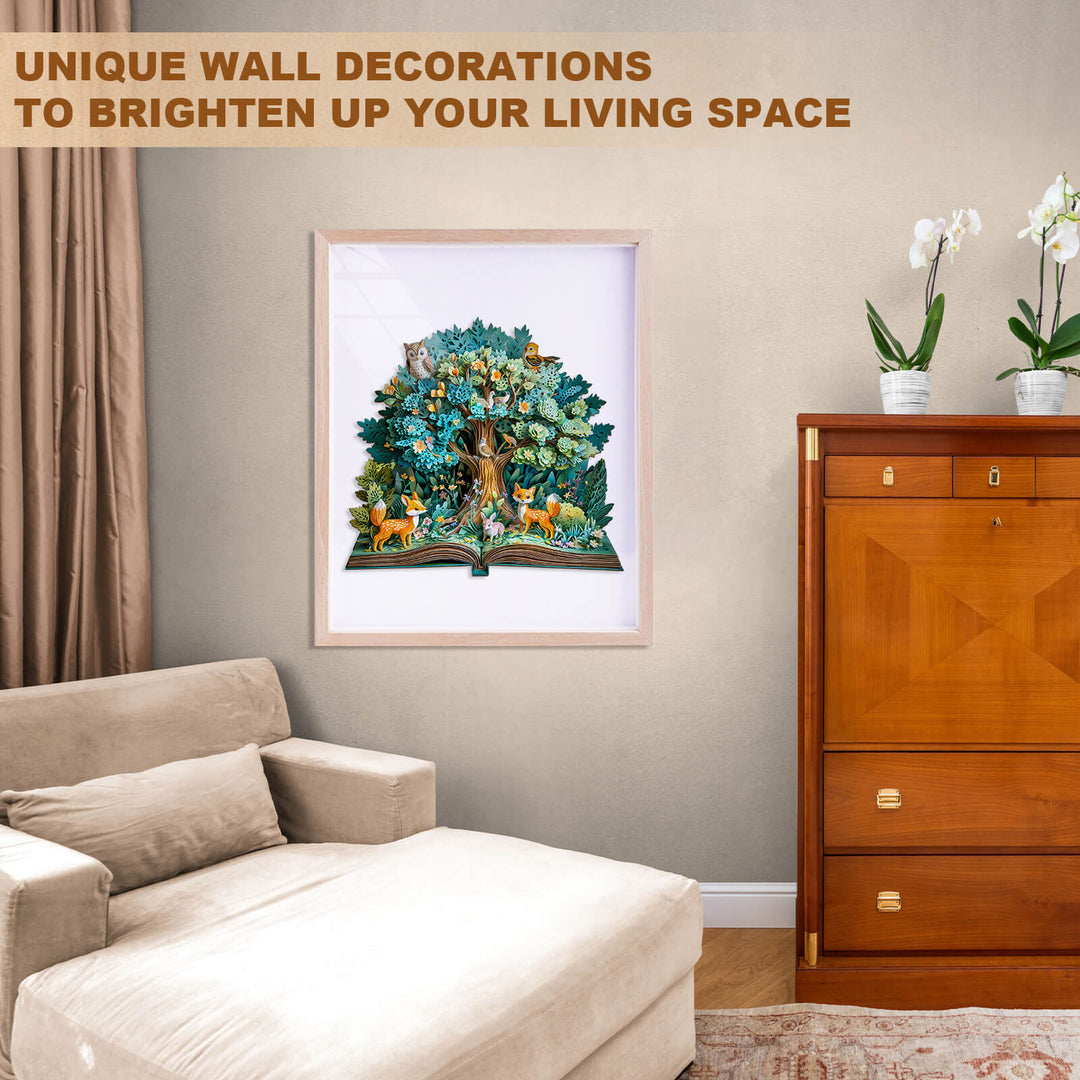 3D Forest Tales Wooden Jigsaw Puzzle