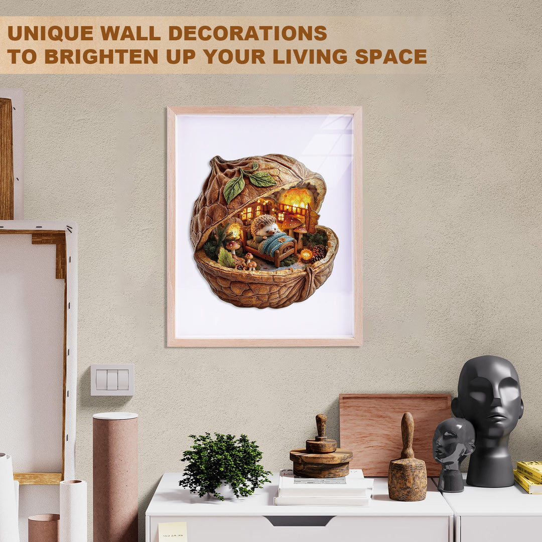 Walnut Dream Wooden Jigsaw Puzzle