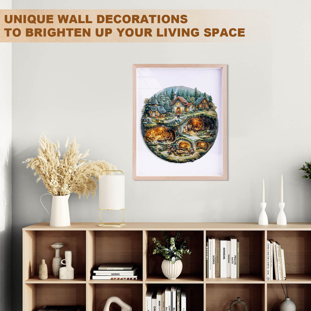 Goblin house Wooden Jigsaw Puzzle