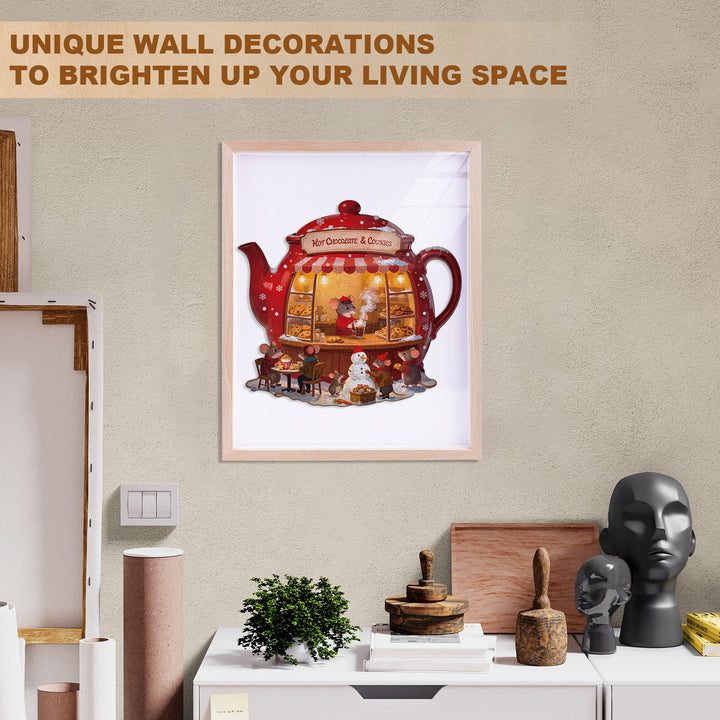 Little Mouse Bakery Wooden Jigsaw Puzzle