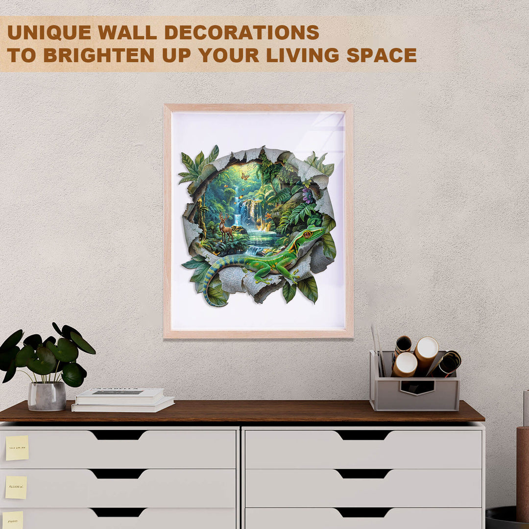 Paper World Wooden Jigsaw Puzzle