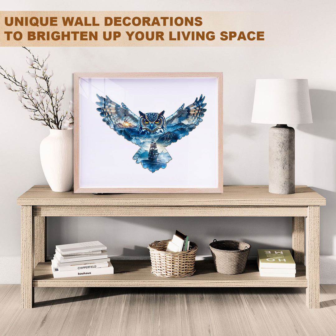 Bluewing Voyage Wooden Jigsaw Puzzle