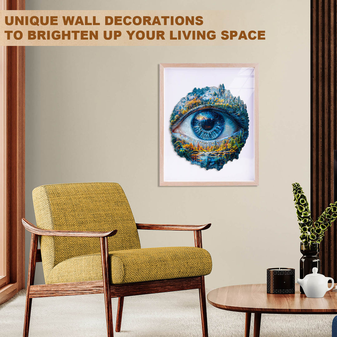 Eye of Nature Wooden Jigsaw Puzzle