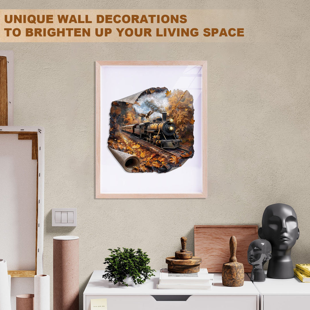 Journey of Autumn Wooden Jigsaw Puzzle