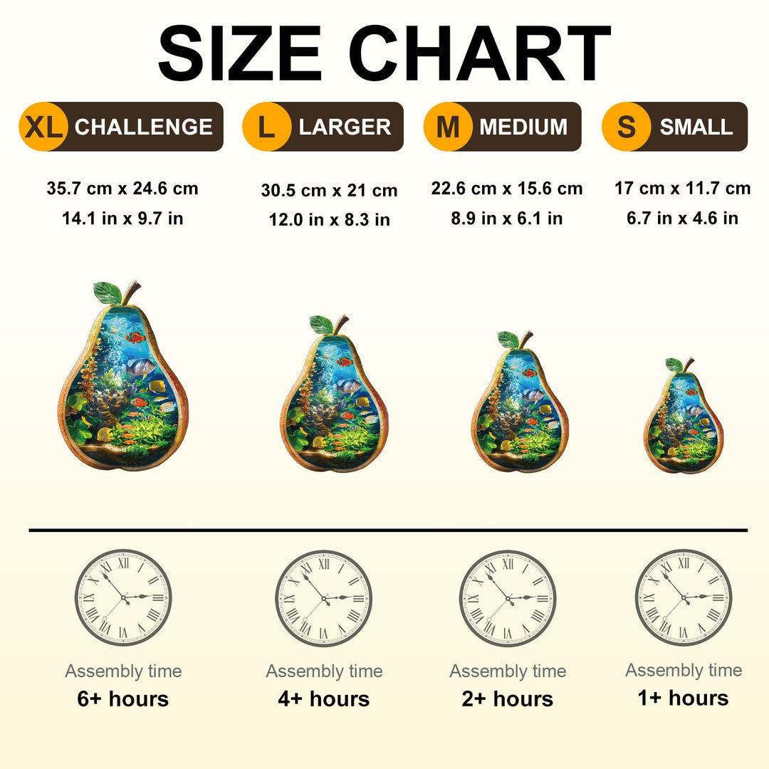 Ocean Inside Wooden Jigsaw Puzzle