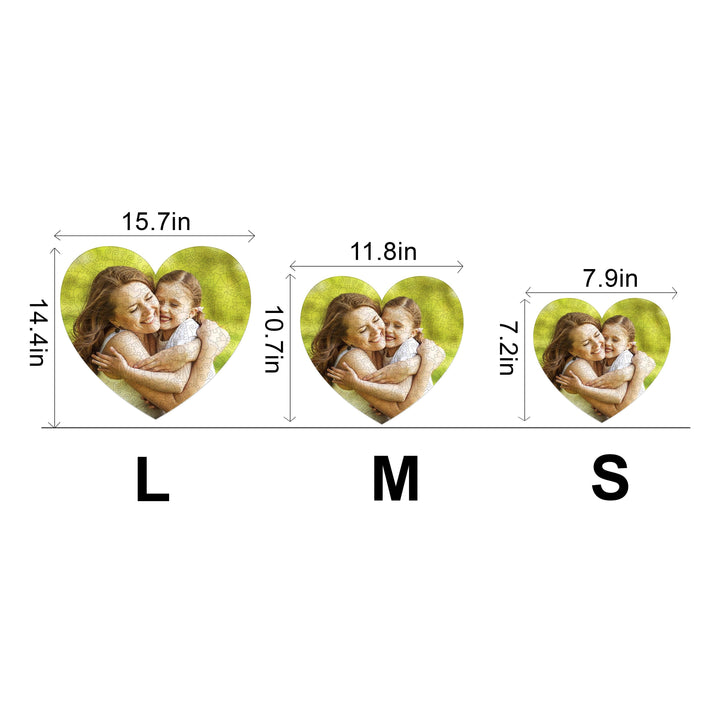 Mother's Memory Personalized Photo Wooden Puzzles - Woodbests
