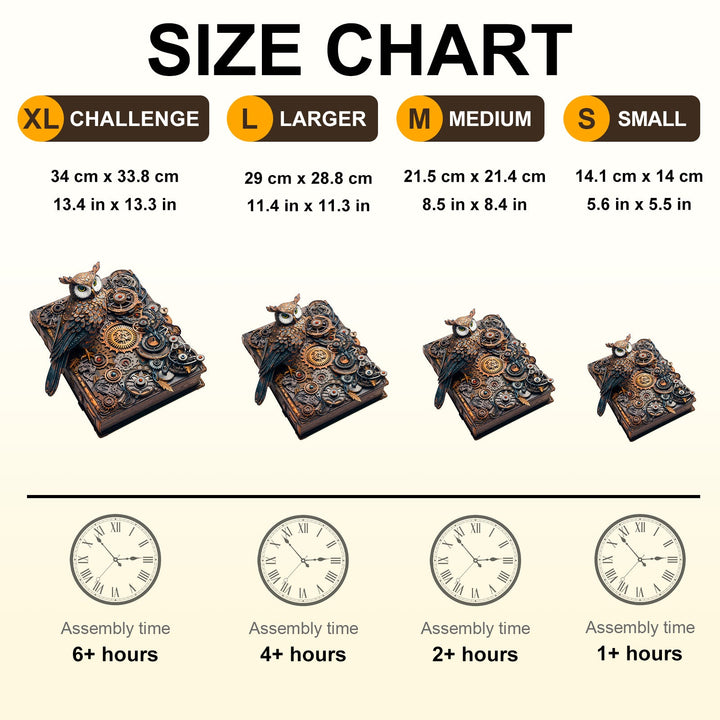 Mechanical Prophecy Wooden Jigsaw Puzzle