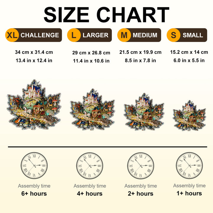 Czech Maple Tale Wooden Jigsaw Puzzle