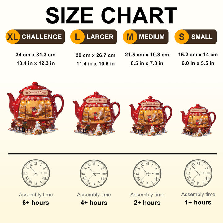 Little Mouse Bakery Wooden Jigsaw Puzzle