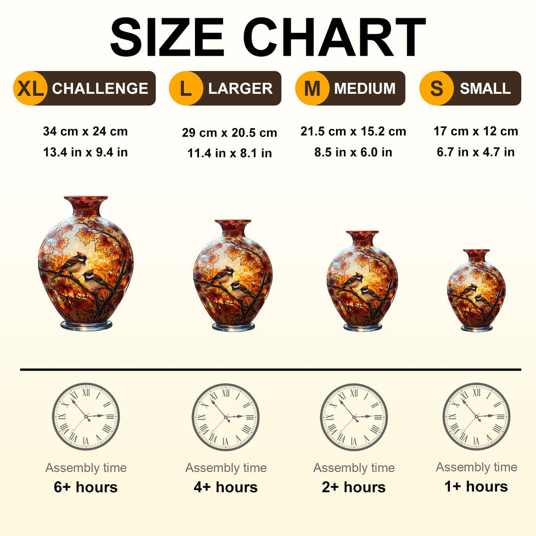 Autumn Murmurs Wooden Jigsaw Puzzle