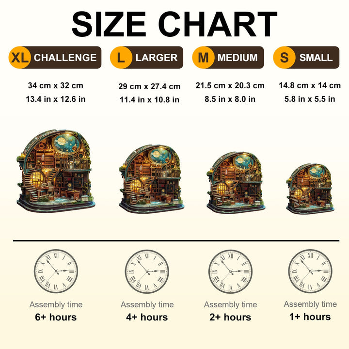 Astral Atelier Wooden Jigsaw Puzzle