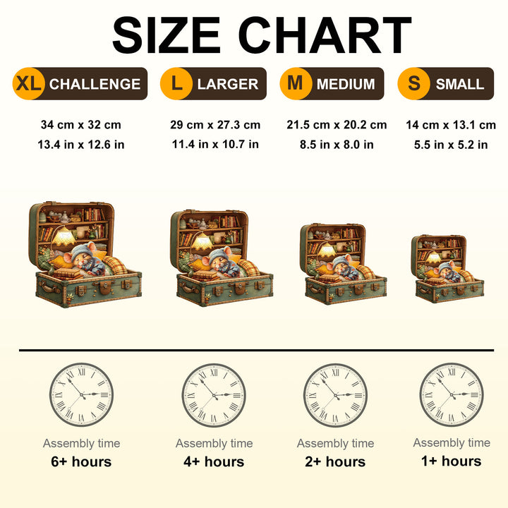 Sleepy Storytime Wooden Jigsaw Puzzle