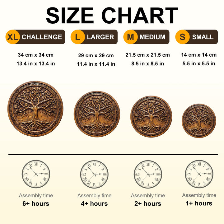 Tree of Time Wooden Jigsaw Puzzle