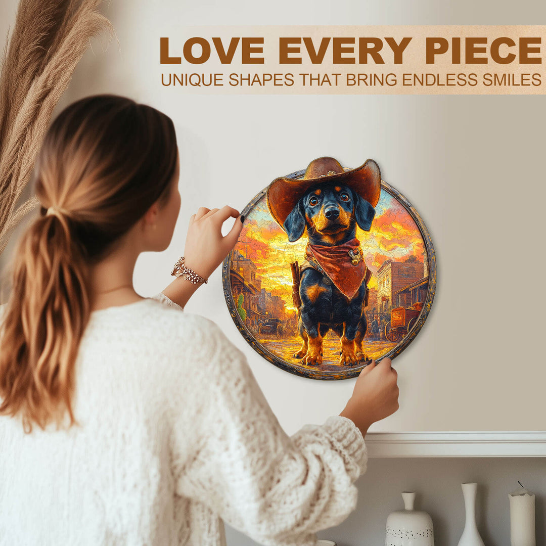 Guardian of the Town Wooden Jigsaw Puzzle