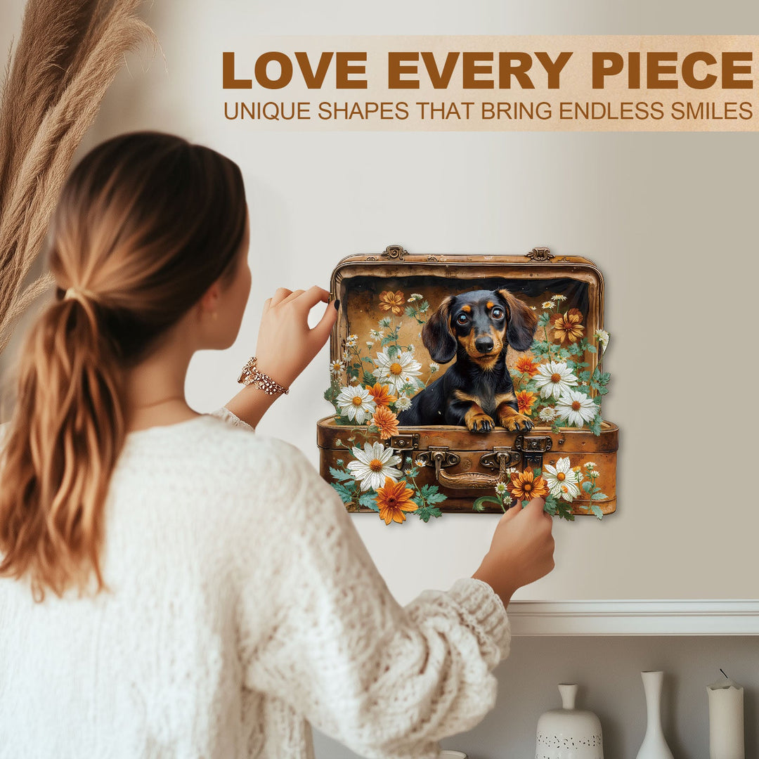 Puppy's Adventure Wooden Jigsaw Puzzle