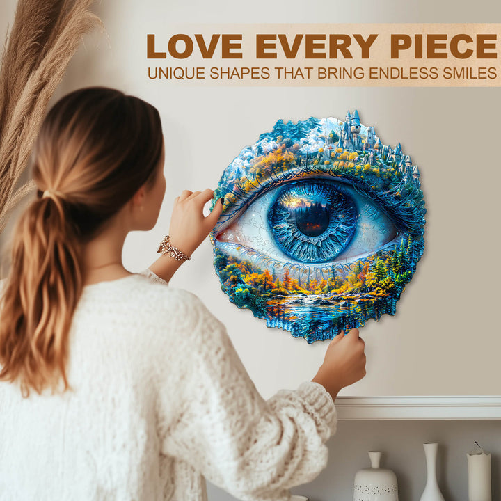 Eye of Nature Wooden Jigsaw Puzzle