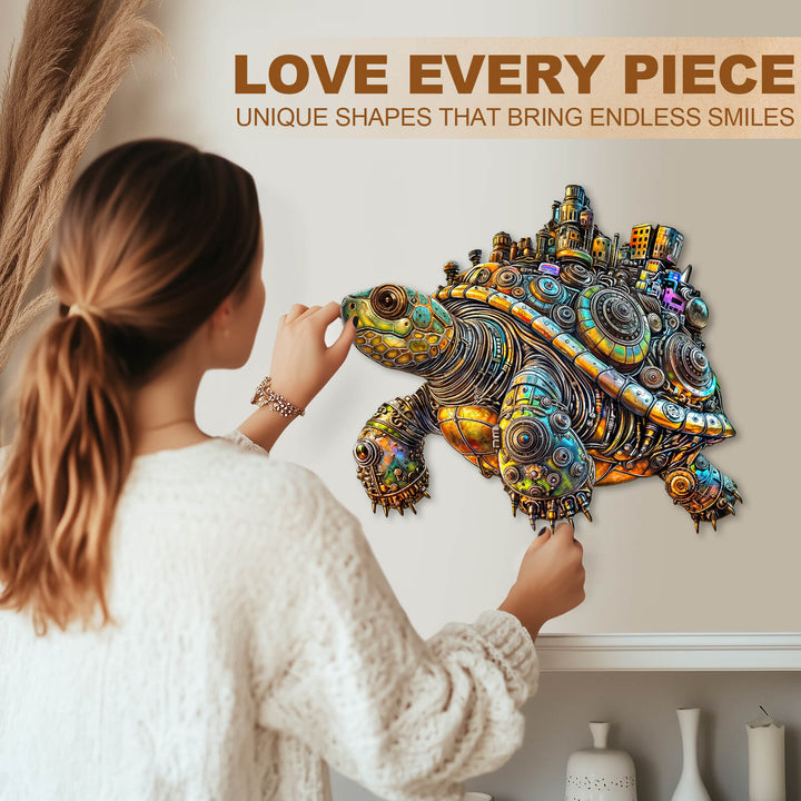Metallic Beast Wooden Jigsaw Puzzle