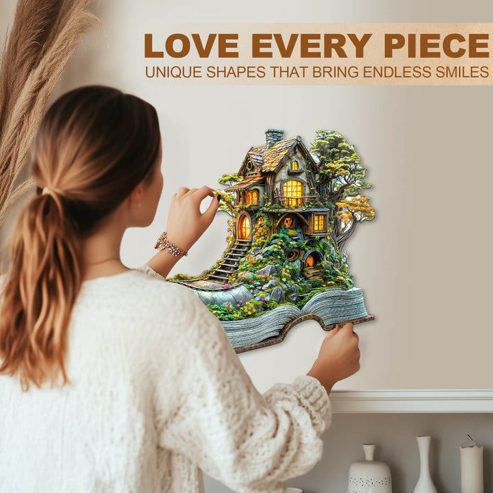 Treehouse Dream Wooden Jigsaw Puzzle