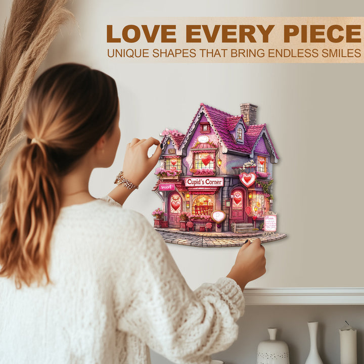 Cupid’s Corner Wooden Jigsaw Puzzle