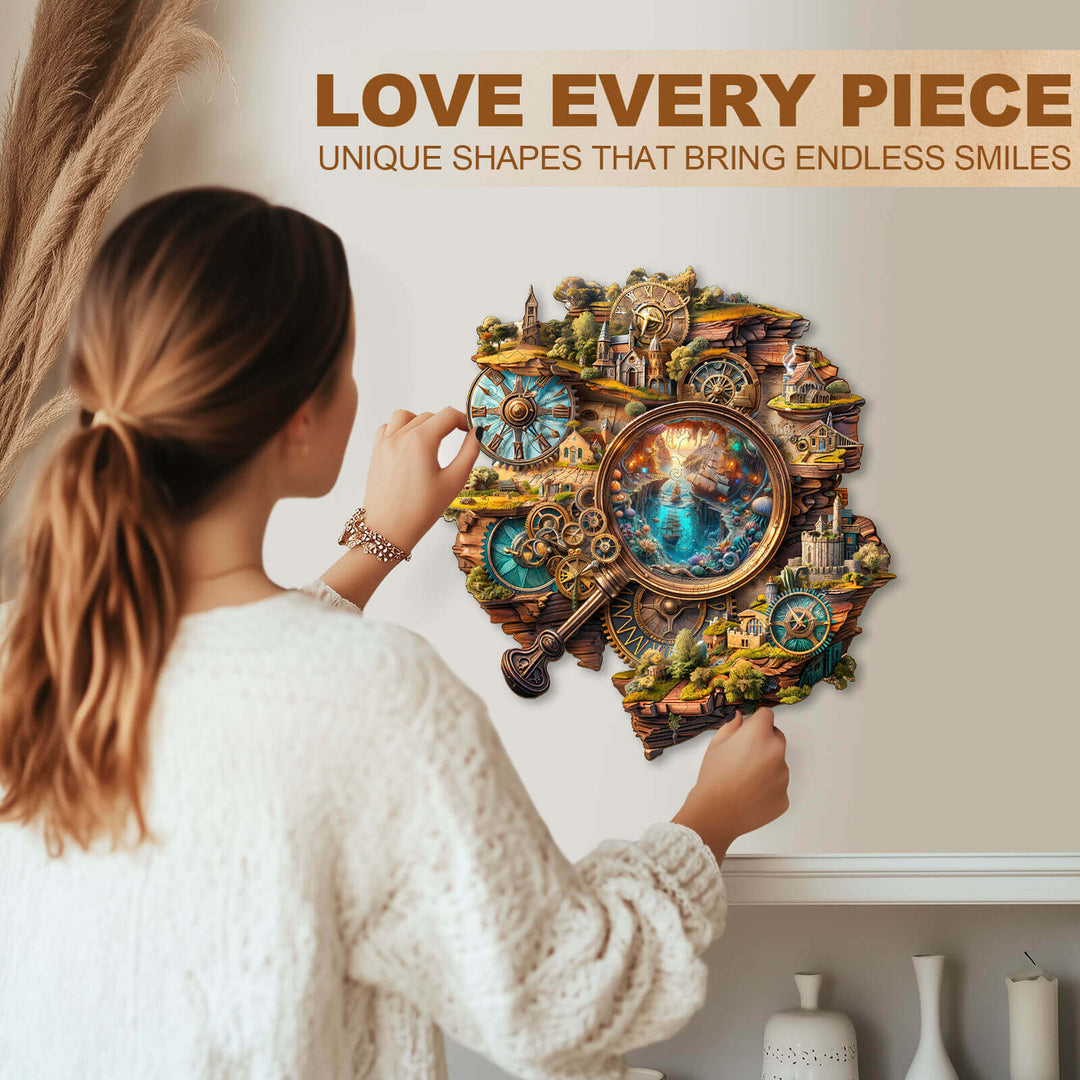 Explorer's World-2 Wooden Jigsaw Puzzle