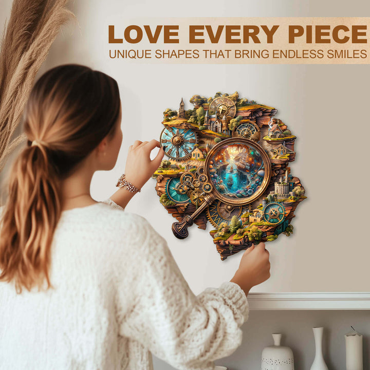 Explorer's World-2 Wooden Jigsaw Puzzle