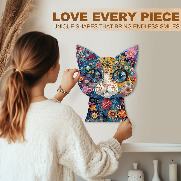 Gemstone Gaze Wooden Jigsaw Puzzle