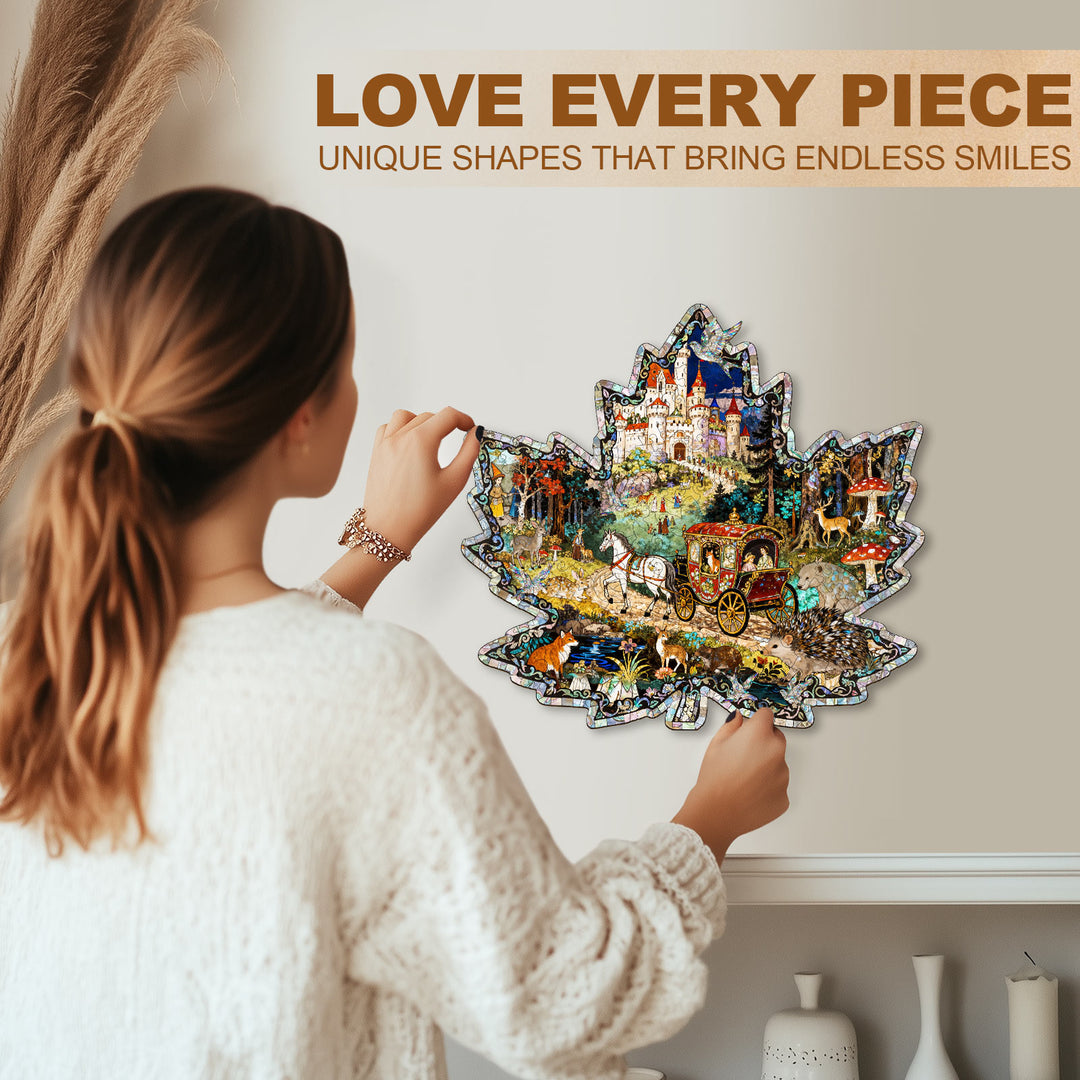 Czech Maple Tale Wooden Jigsaw Puzzle