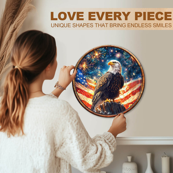 Spirit of Liberty Wooden Jigsaw Puzzle