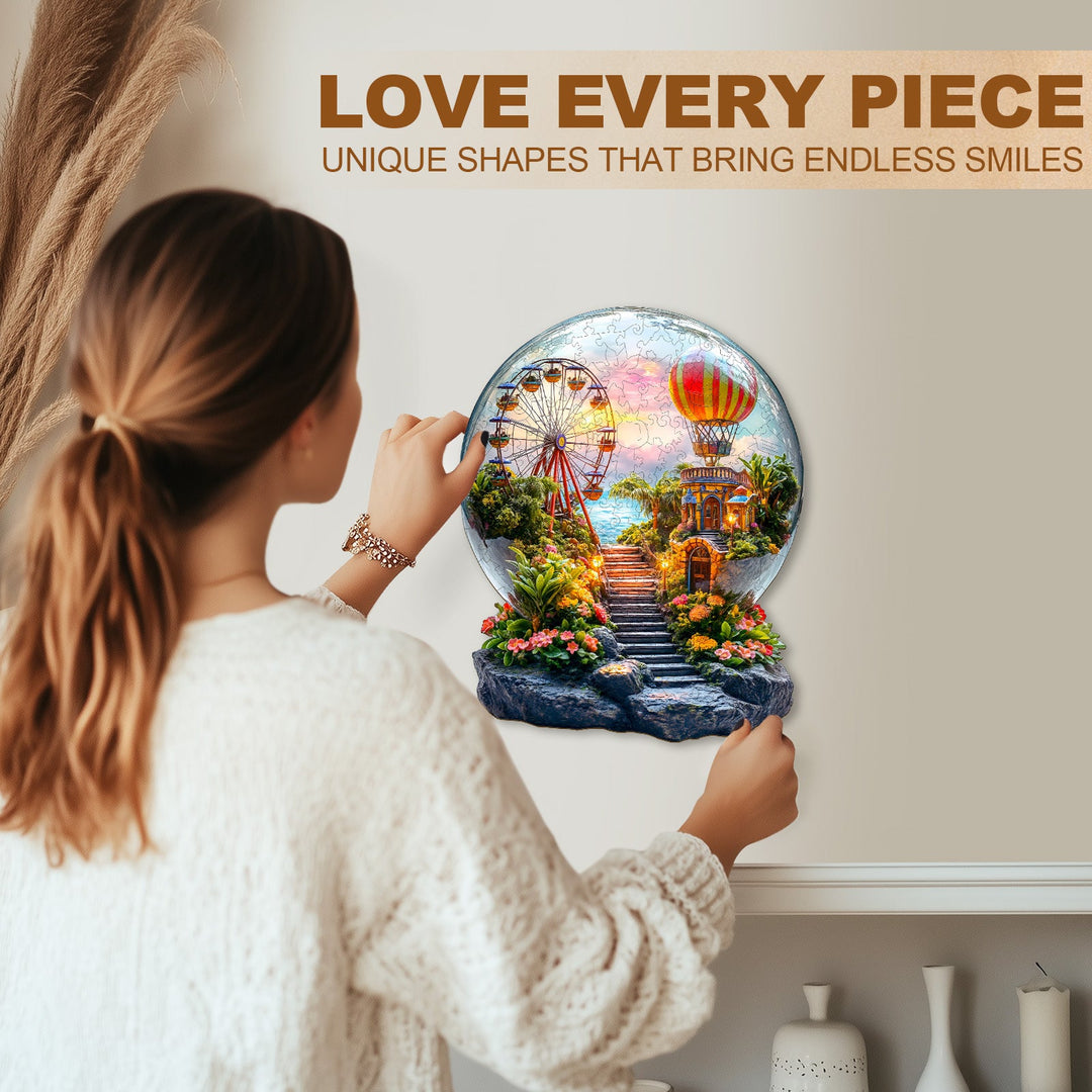 3D Crystal Wonderland Wooden Jigsaw Puzzle